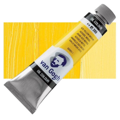 VAN GOGH YAĞLI BOYA 40ML AZO ORTA SARI