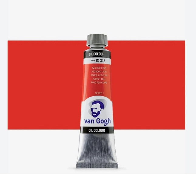 VAN GOGH YAĞLI BOYA 40ML AZO A.KIRMIZI