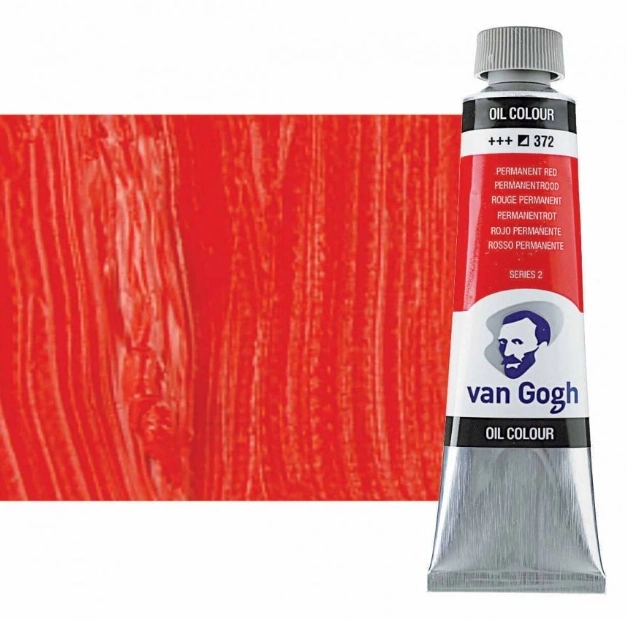 VAN GOGH YAĞLI BOYA 40ML PERM.KIRMIZI KOD: 372
