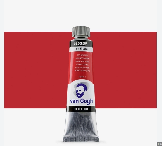 VAN GOGH YAĞLI BOYA 40ML AZO K.KIRMIZI KOD: 313