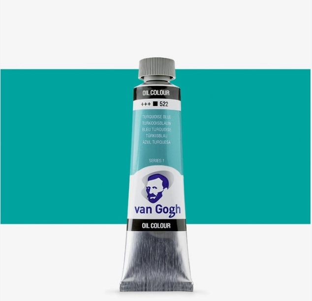 VAN GOGH YAĞLI BOYA 40ML TURKUAZ KOD: 522