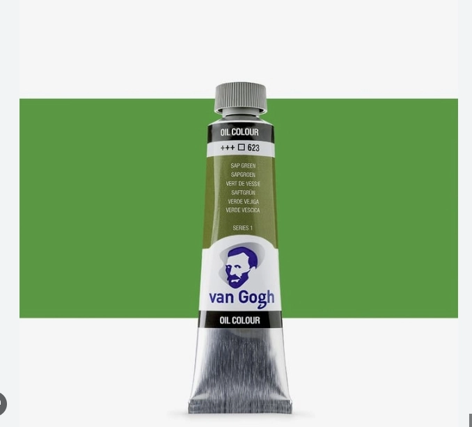 VAN GOGH YAĞLI BOYA 40ML SAP GREEN KOD: 623