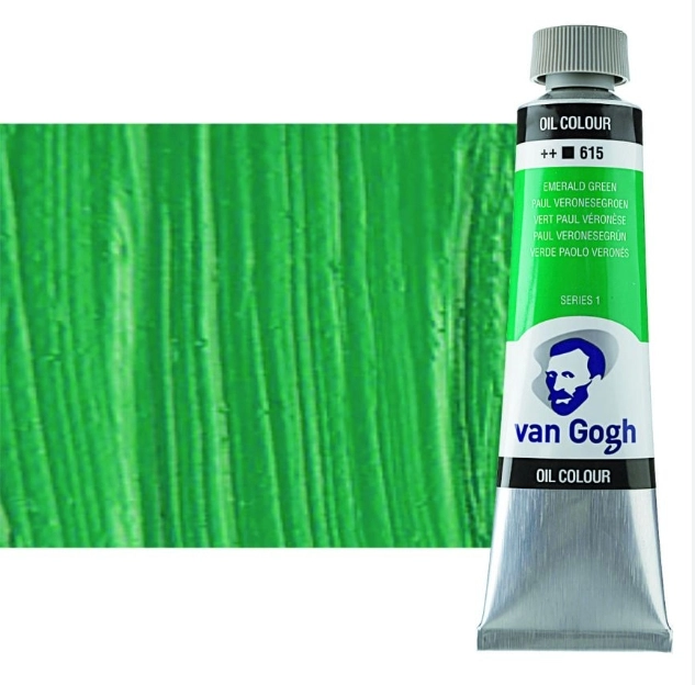 VAN GOGH YAĞLI BOYA 40ML EMERALT YEŞİL KOD: 615