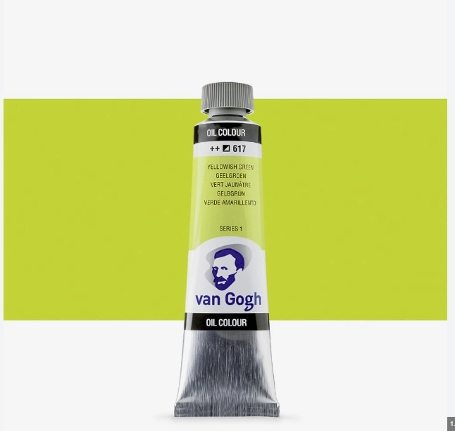 VAN GOGH YAĞLI BOYA 40ML YELLOWISH GREEN KOD: 617