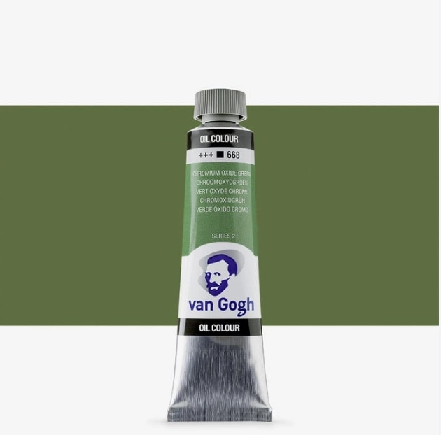 VAN GOGH YAĞLI BOYA 40ML CHRO.OX.GREEN KOD: 668