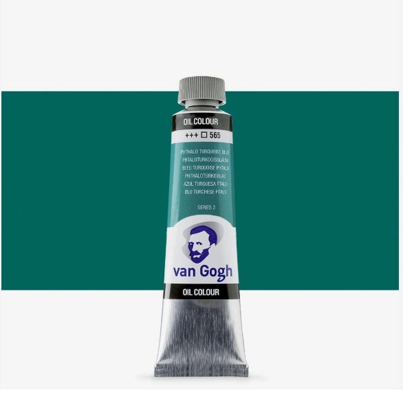 VAN GOGH YAĞLI BOYA 40ML PHTH TURKUAZ KOD: 565