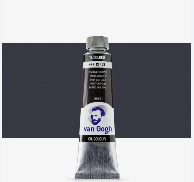 VAN GOGH YAĞLI BOYA 40ML VANDYKE KAHVE KOD: 403
