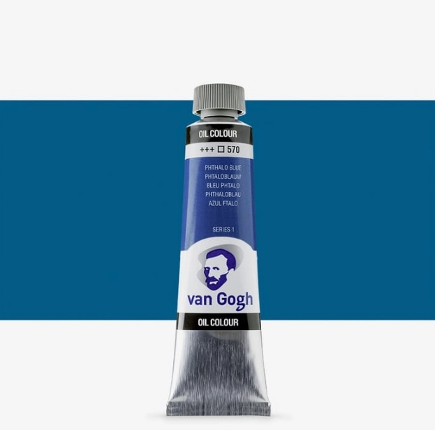 VAN GOGH YAĞLI BOYA 40ML PHTHALO MAVİ KOD: 570