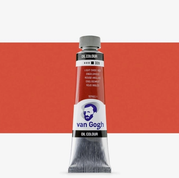 VAN GOGH YAĞLI BOYA 40ML LIGHT OXIDE RED KOD: 339