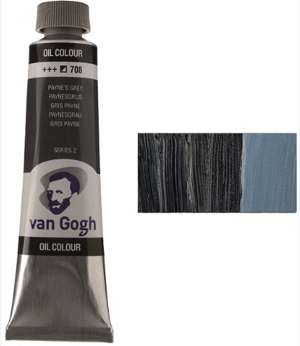 VAN GOGH YAĞLI BOYA 40ML PAYNES GRİ KOD: 708