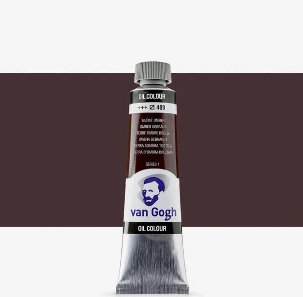 VAN GOGH YAĞLI BOYA 40ML BURNT UMBER KOD: 409