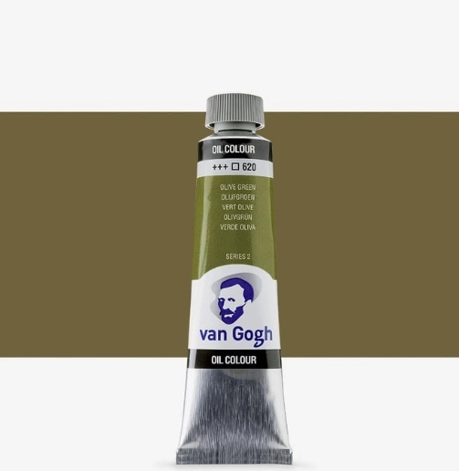 VAN GOGH YAĞLI BOYA 40ML PERM.ZEYTİN YEŞİL KOD: 620