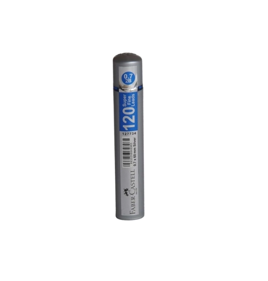 FABER GRIP MİN 0.7 2B 60MM 120Lİ GÜMÜŞ
