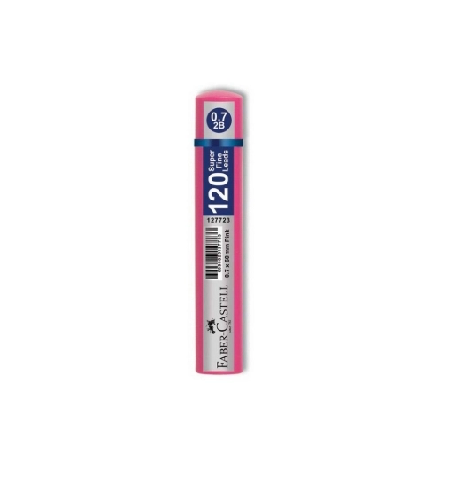 FABER GRIP MİN 0.7 60MM 120 Lİ PEMBE