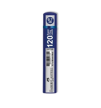 FABER GRIP MİN 0.7 60MM 120 Lİ MAVİ