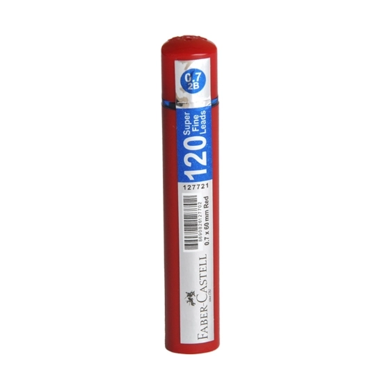 FABER GRIP MİN 0.7 60MM 120 Lİ KIRMIZI