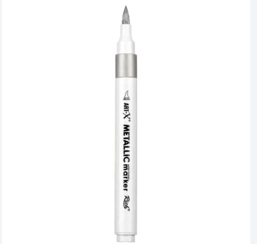 RİCH ART-X METALİK MARKER KALEM 145 GÜMÜŞ