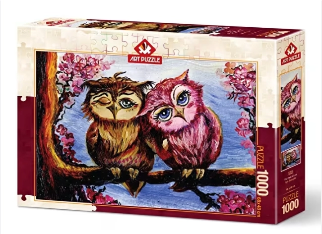 ART PUZZLE AŞIK BAYKUŞLAR 1000 PARÇA PUZZLE