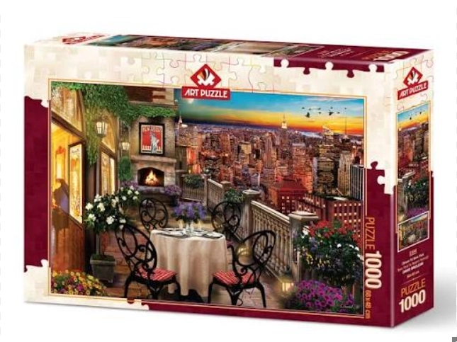 ART PUZZLE NEW YORK’TA AKŞAM YEMEĞİ 1000 PARÇA PUZ