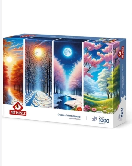 ART PUZZLE MEVSİM KAPILARI 1000 PARÇA PUZZLE