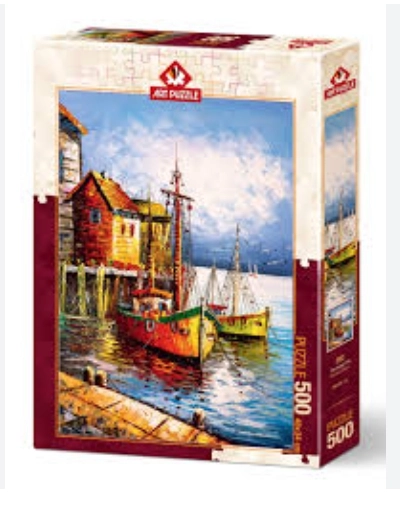 ART PUZZLE TURUNCU LİMAN 500 PARÇA PUZZLE