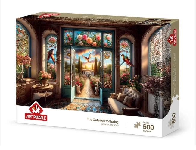ART PUZZLE BAHARA AÇILAN KAPI 500 PARÇA PUZZLE