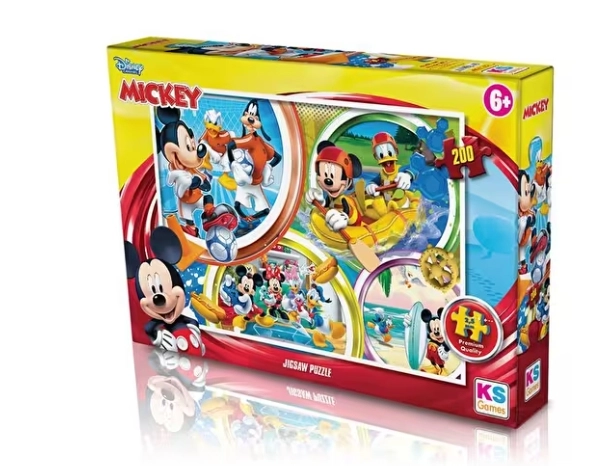 ONUR MCH113 PUZZLE 200PRÇ MICKEY MAUSE