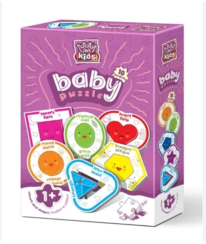 ART KİDS ŞEKİLLER VE RENKLER BABY PUZZLE