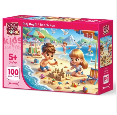 ART ÇOCUK PLAJ KEYFİ 100 PARÇA PUZZLE