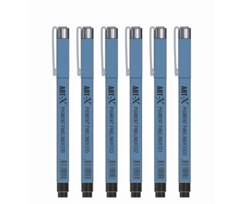 ART-X PIGMENT FINELINER 6’LI SET