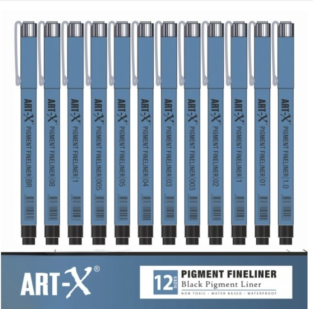 ART-X PIGMENT FINELINER 12’Lİ SET