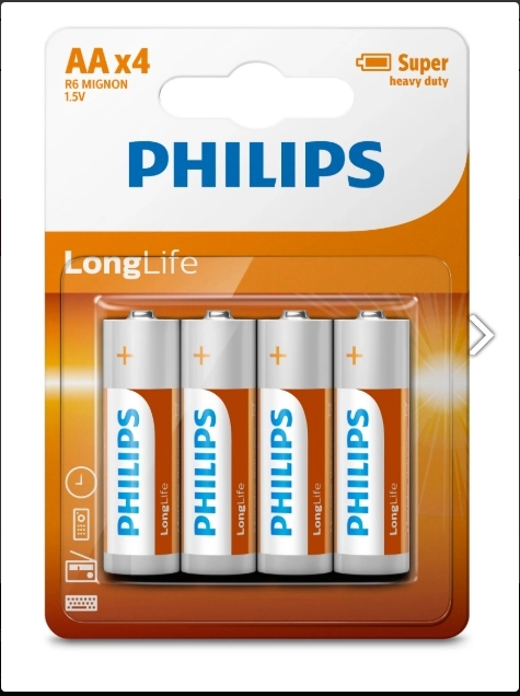 PHİLİPS LONGLİFE AA 4LÜ KALEM PİL