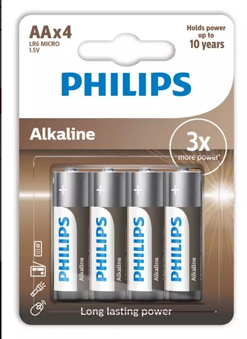 PHİLİPS ALKALİN AA 4LÜ KALEM PİL