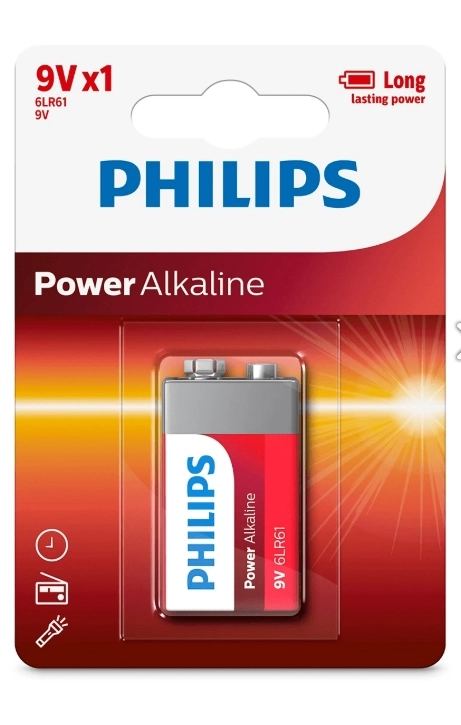 PHİLİPS POWER ALKALİN 9V PİL