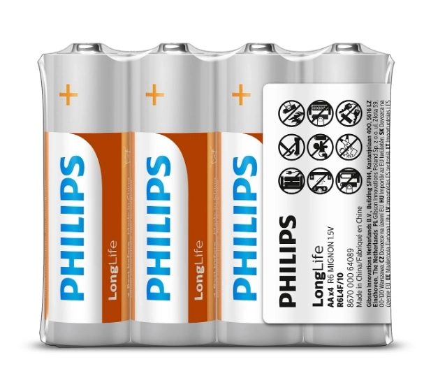 PHİLİPS LONGLİFE AA 4LÜ KALEM PİL