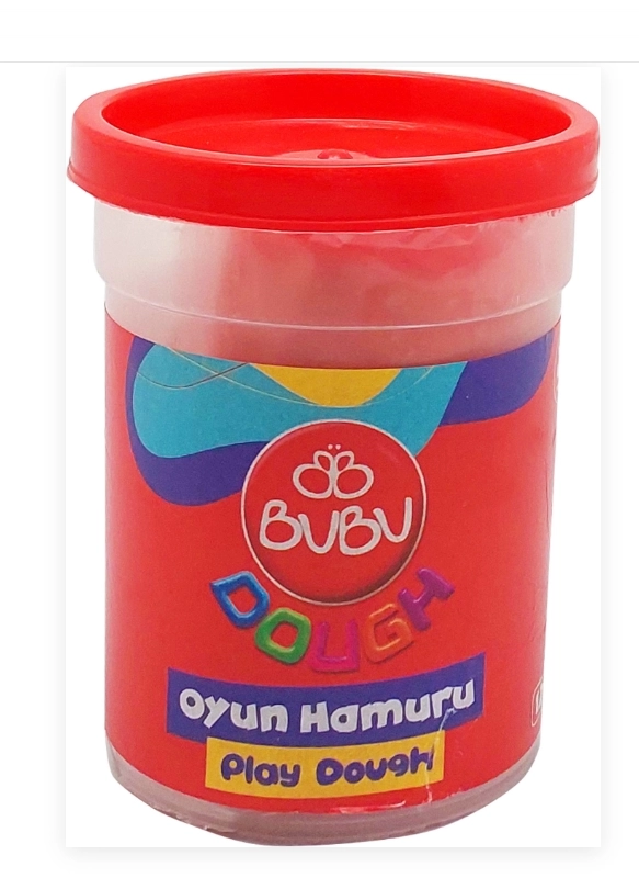 BUBU OYUN HAMURU 100 GR. KIRMIZI