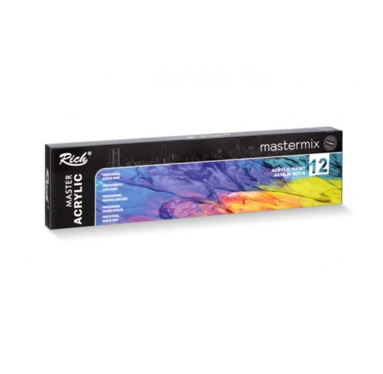 RİCH MASTER MİX AKRİLİK SET 60 CC 12 Lİ