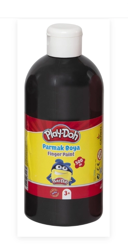 PLAY-DOH PARMAK BOYASI TÜP 500ML SİYAH