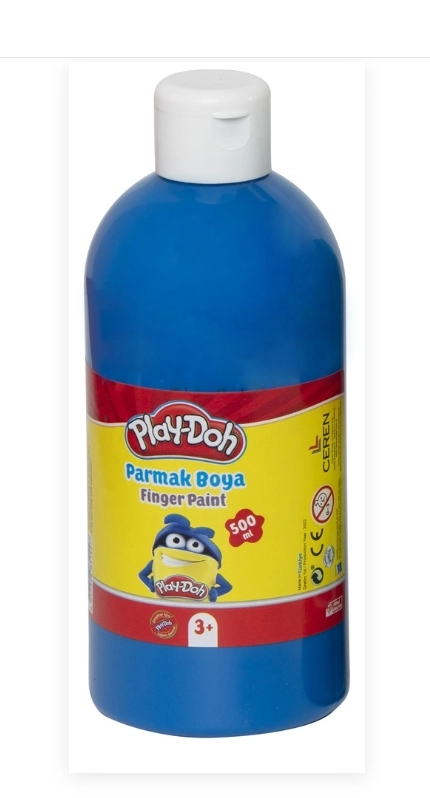 PLAY-DOH PARMAK BOYASI TÜP 500ML MAVİ