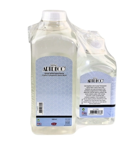 ARTDECO 054M-01 KRİSTAL ŞEFFAF EPOKSİ SERTL 1000ML