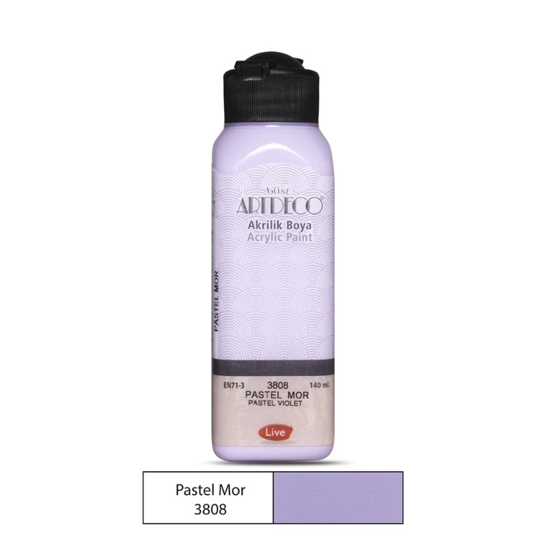 LİSANS ARTDECO PAST.AKRİLİK BOYA 140 ML P.MOR