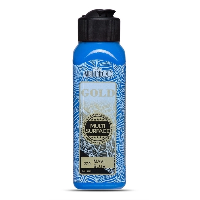 ARTDECO G70R-270 AKRİLİK GOLD BOYA 140ML MAVİ