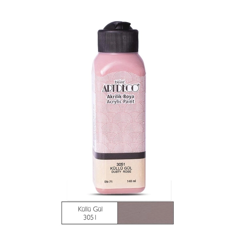 ARTDECO AKRİLİK 140ML KÜLLÜ GÜL