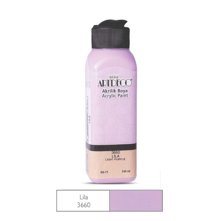 LİSANS ARTDECO AKRİLİK BOYA 140 ML LİLA
