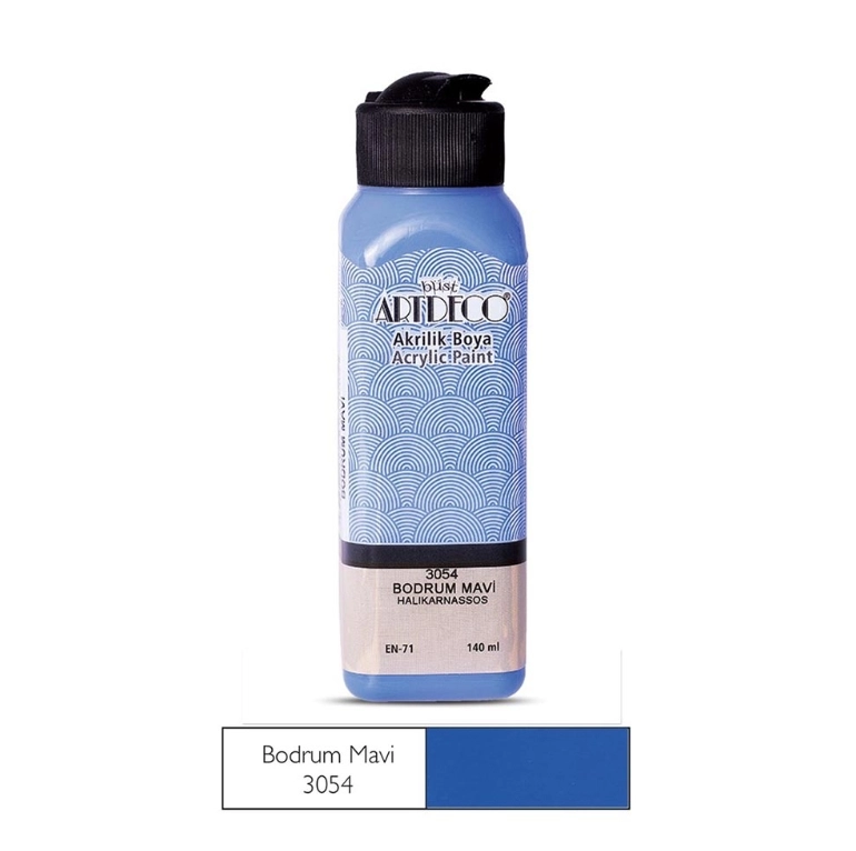 LİSANS ARTDECO AKRİLİK BOYA 140 ML BODRUM MAVİ