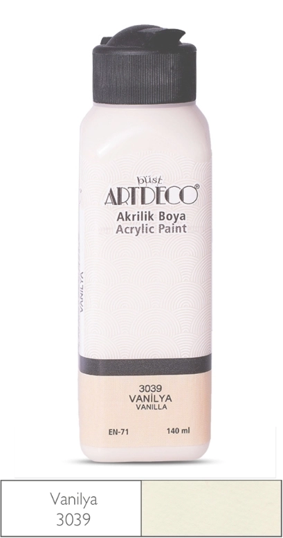 LİSANS ARTDECO AKRİLİK BOYA 140 ML VANİLYA