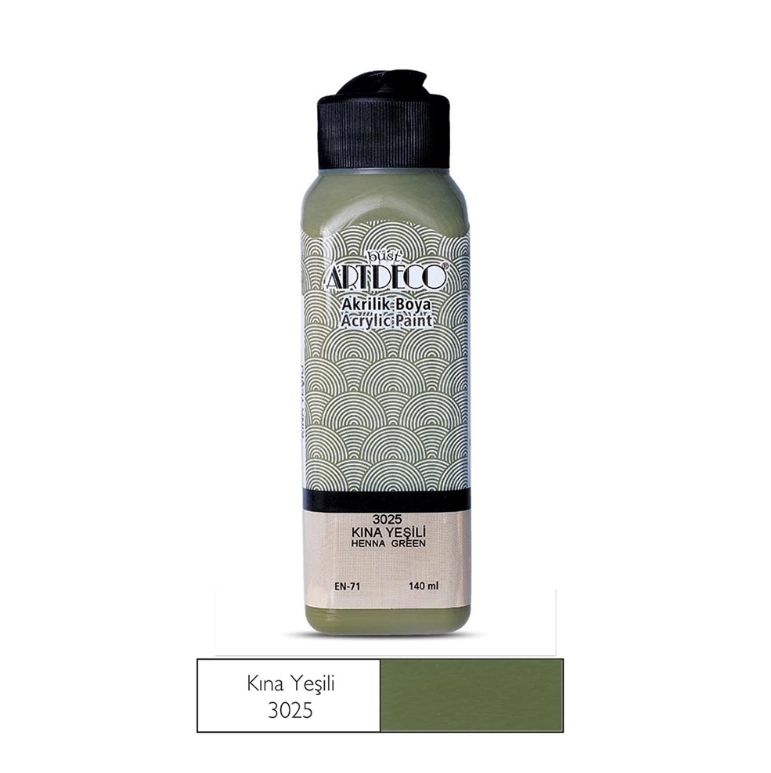 ARTDECO AKRİLİK BOYA 140ML KINA YEŞİLİ