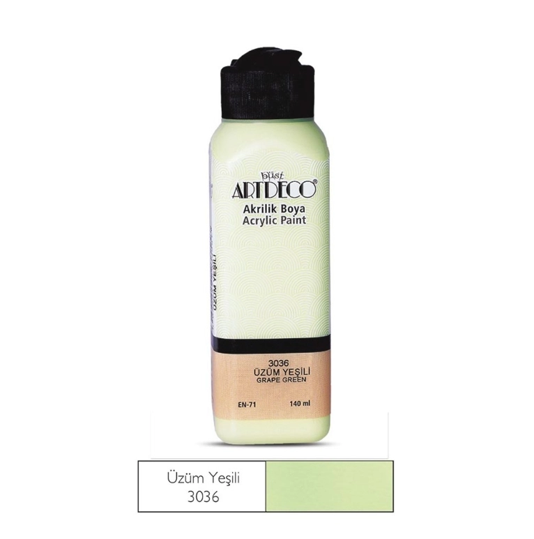 ARTDECO AKRİLİK BOYA 140ML YEŞİL ÜZÜM
