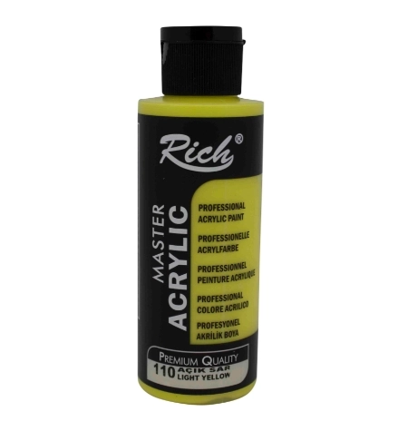 RICH AKRİLİK BOYA 120 CC AÇIK SARI