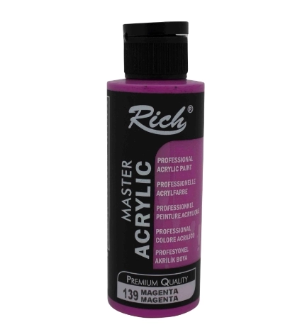 RICH AKRİLİK BOYA 120 CC MAGENTA